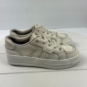 Beier Womens Lace Up Sneakers Canvas Shoes Size 36 / 5.5
